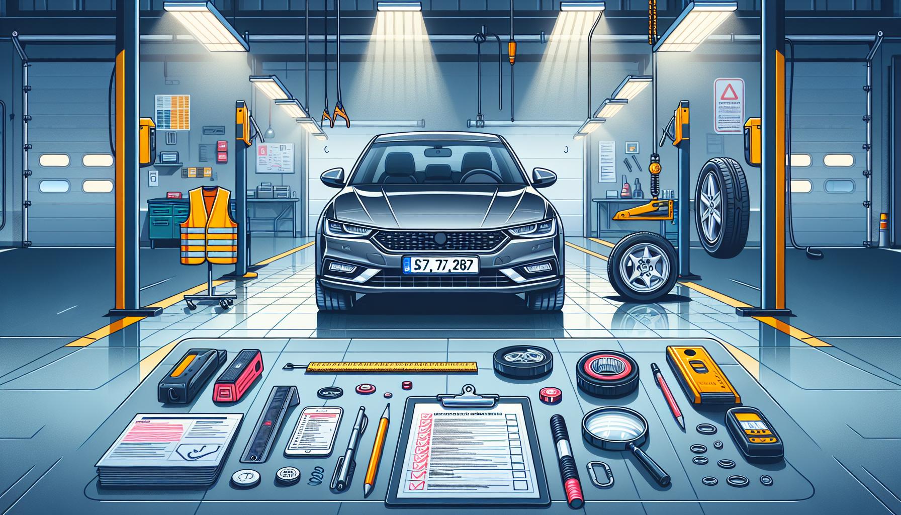 Co potřebuji v autě na STK? Nezbytná výbava a dokumenty