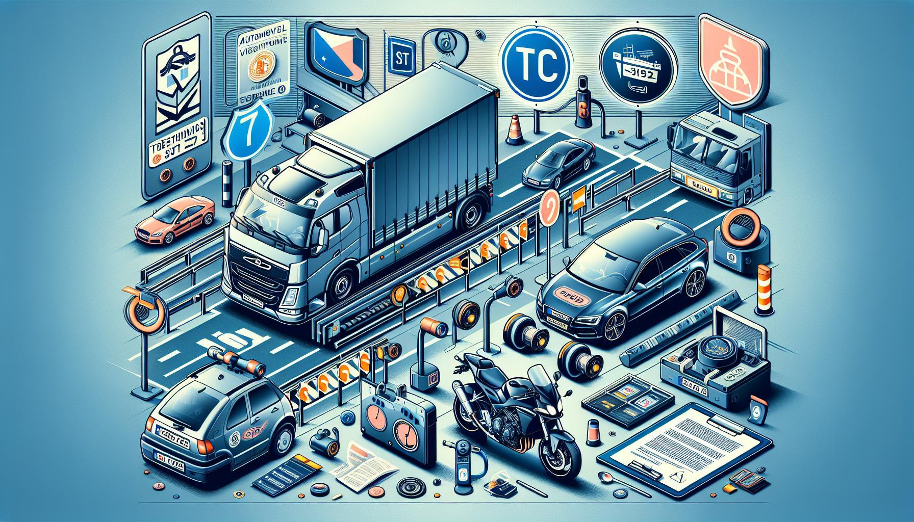 Převozní značky dálnice: Jak jezdit legálně po zpoplatněných úsecích