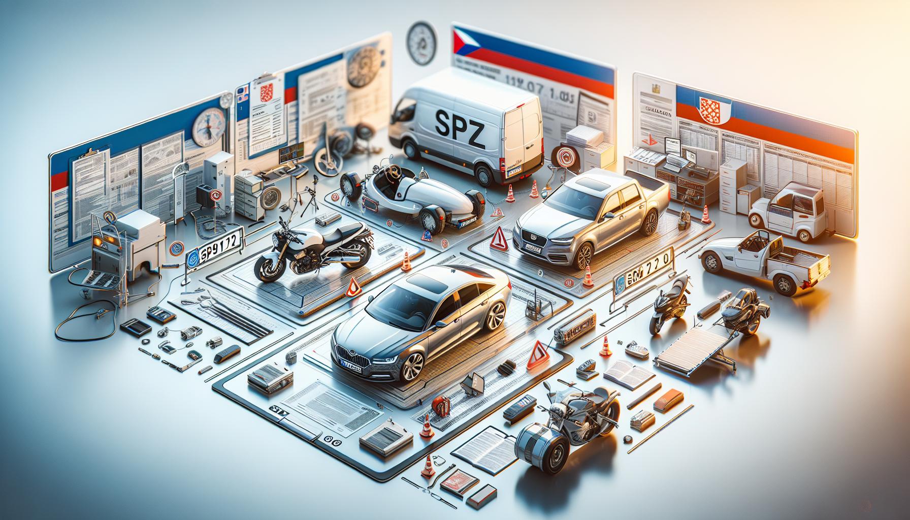 Auto s převozní značkou: Jak správně používat převozní SPZ