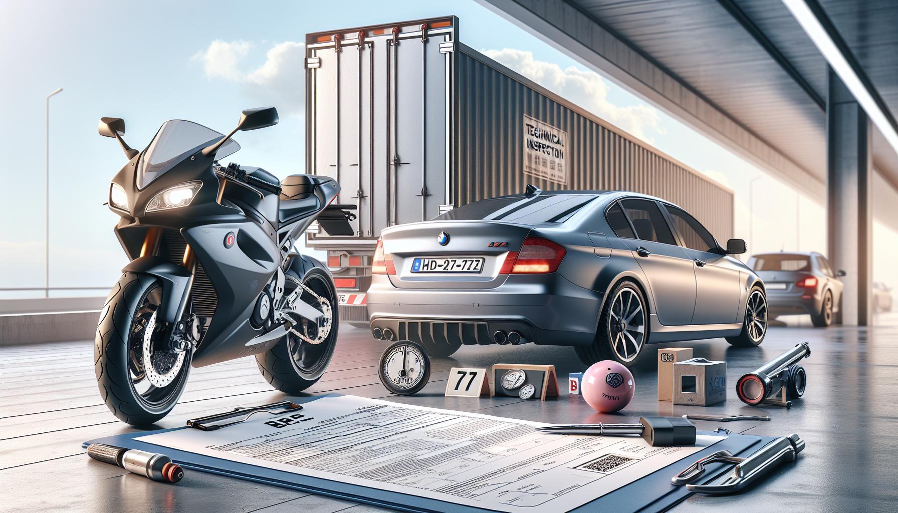 Důležitost převozní značky na motocykl