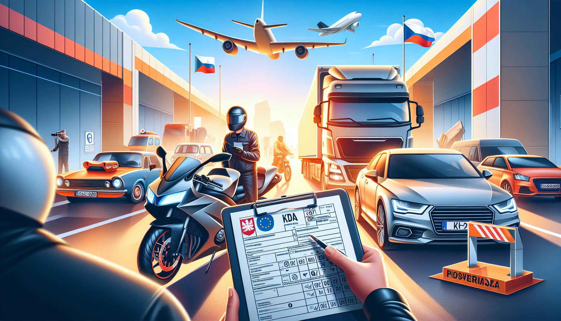 Dočasné převozní značky na motocykl: Jak je získat rychle