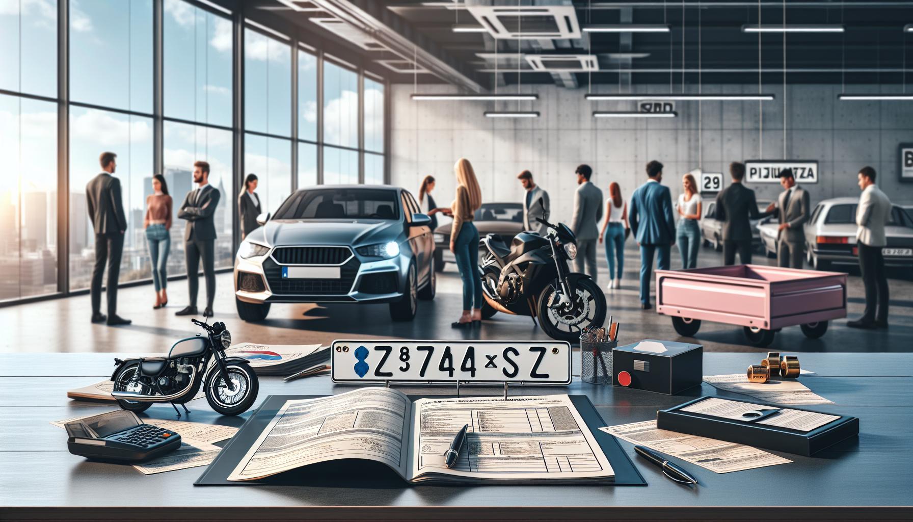 Dokumenty potřebné k výměně registrační značky