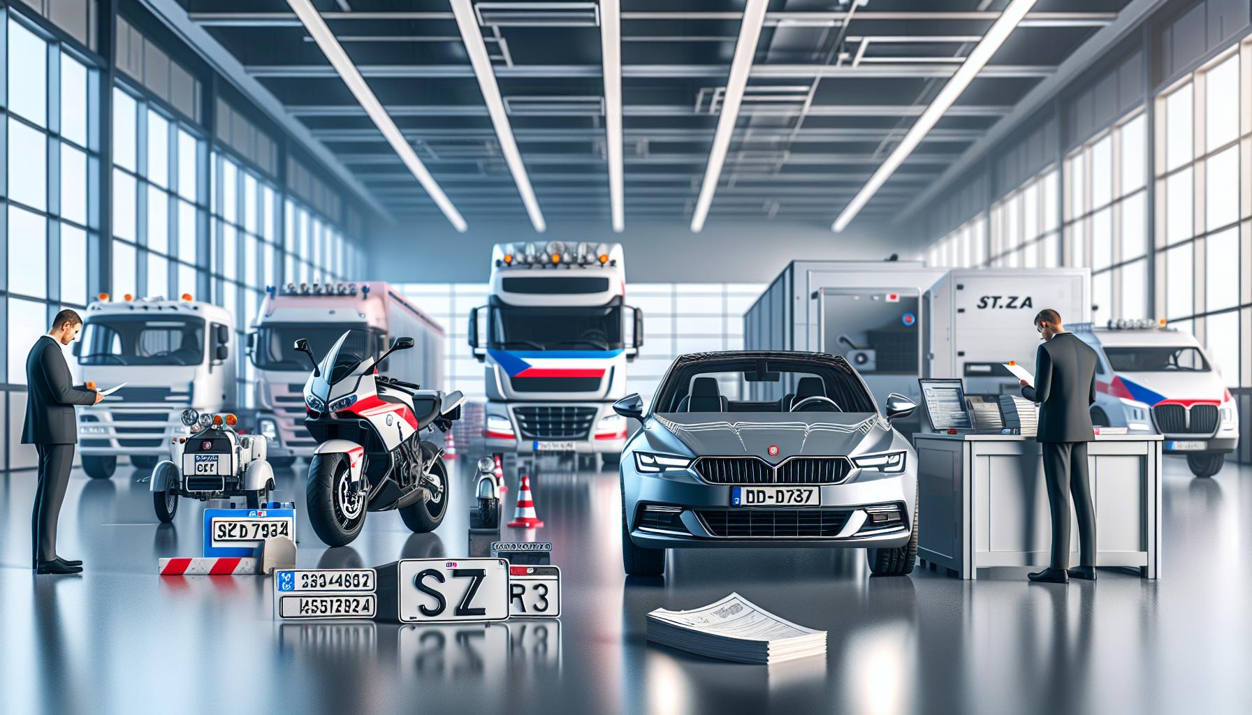 Hlavní požadavky na vozidlo pro STK