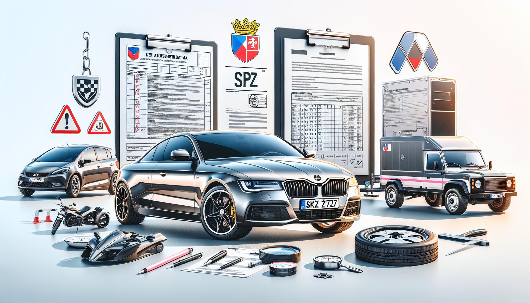 Jaké doklady potřebujete nahradit SPZ?