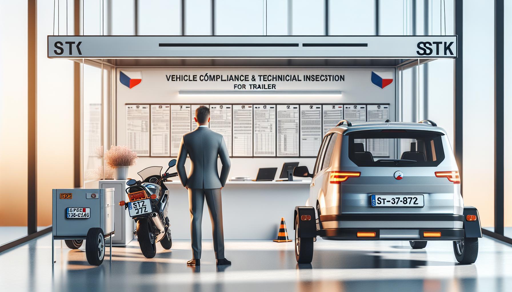 Jaké doklady potřebujete pro STK přívěsného vozíku?