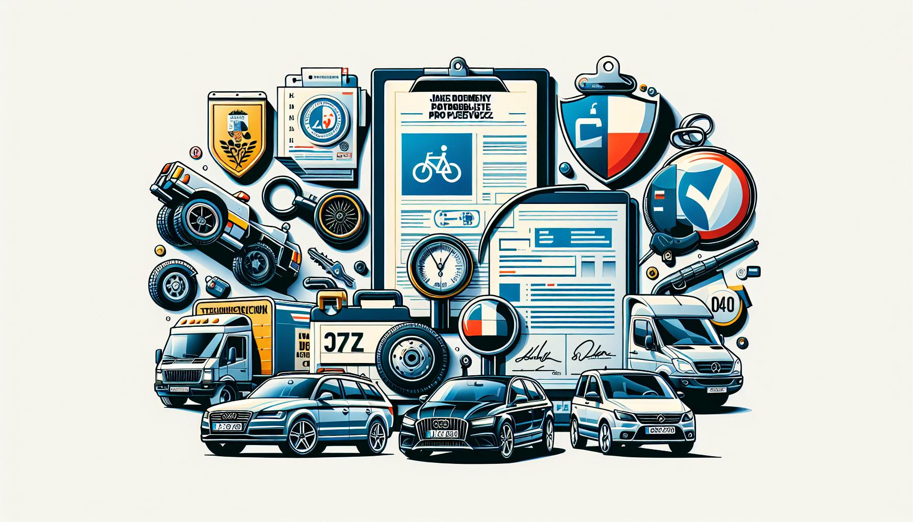 Jaké dokumenty potřebujete pro převoz