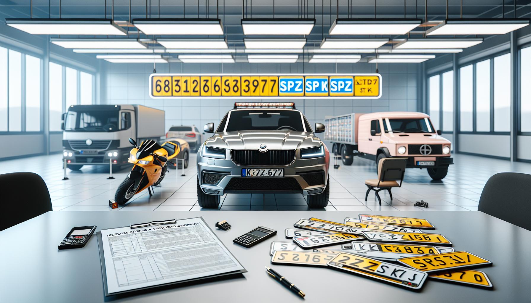 Jaké jsou možnosti SPZ na přání?