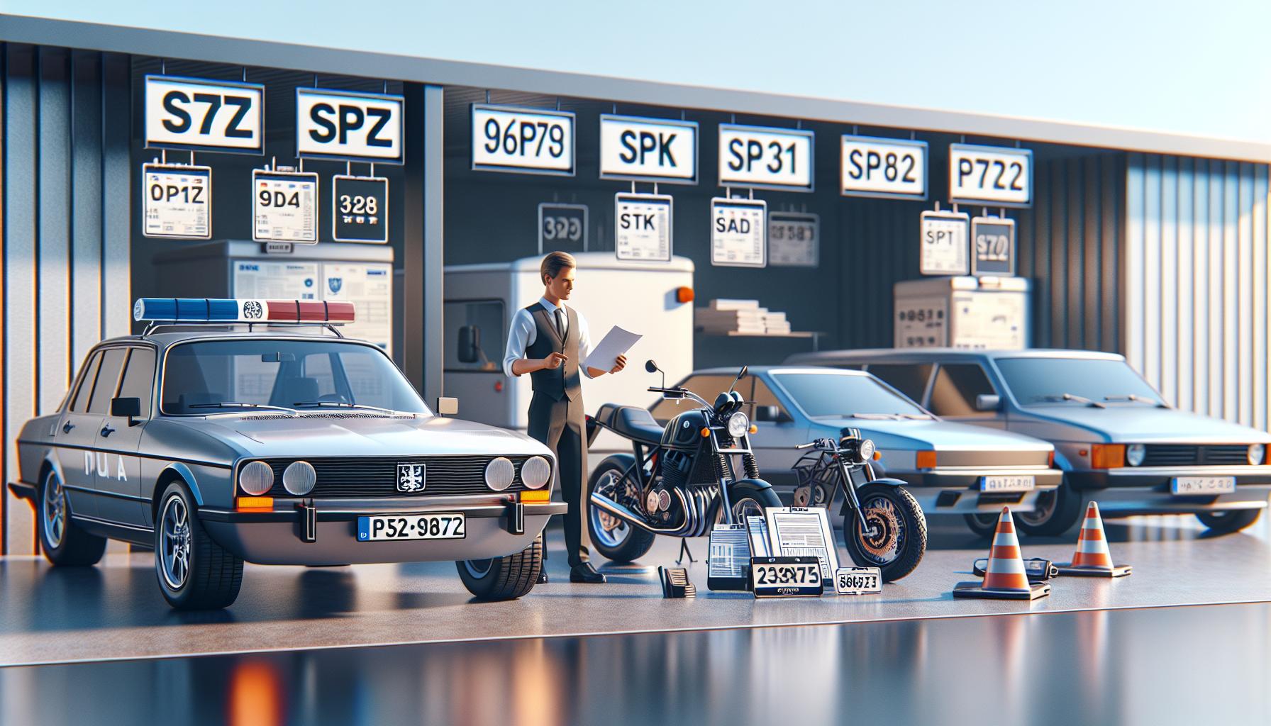 Jak nahlásit krádež SPZ policii