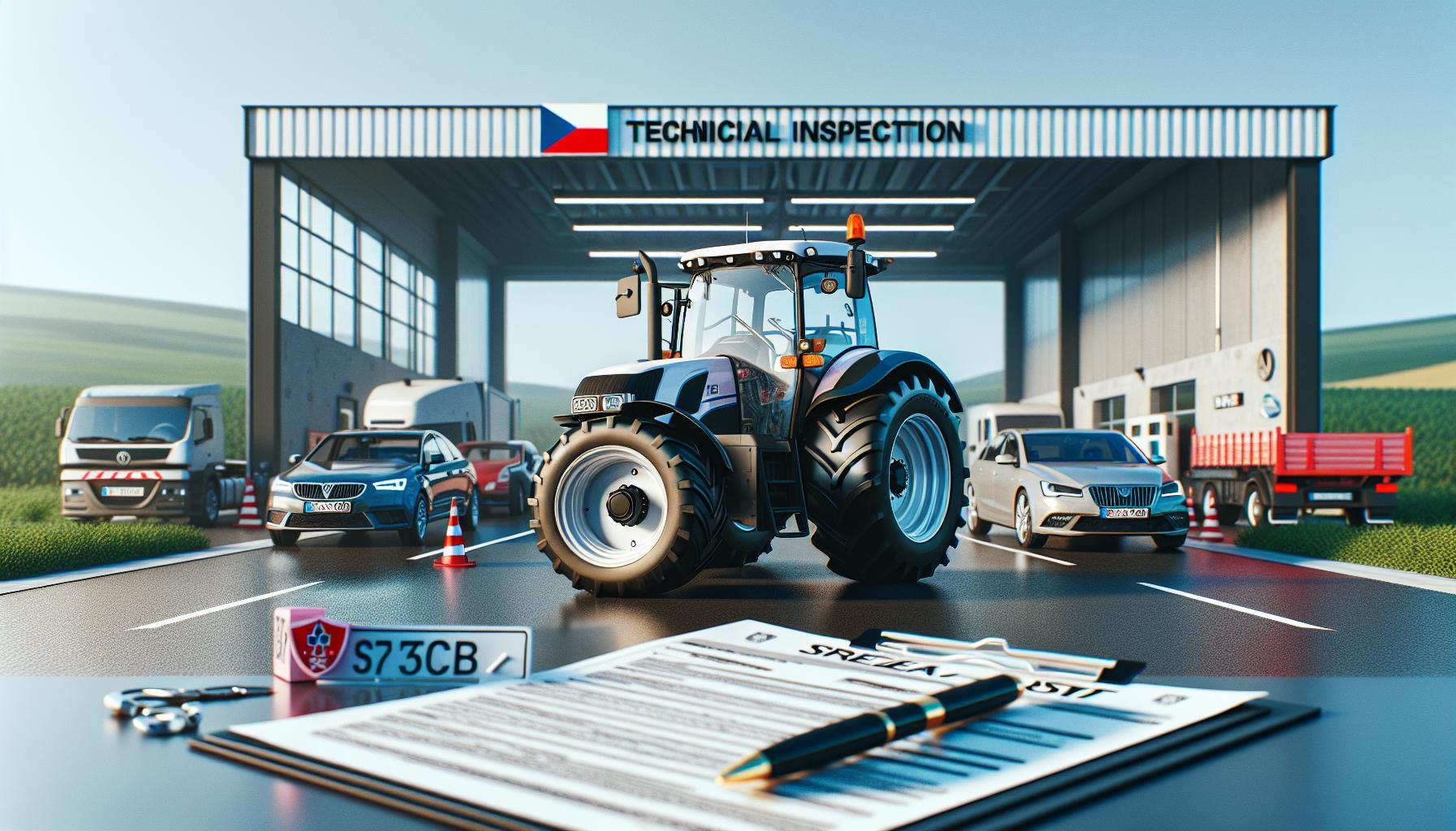 Jak připravit traktor na STK: Krok za krokem