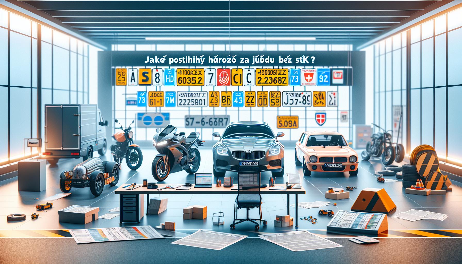 Jaké postihy hrozí za jízdu bez STK?