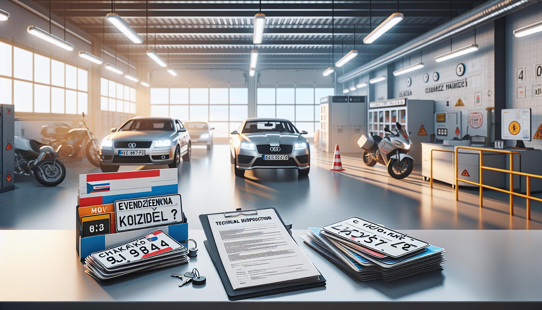 Jak probíhá evidenční kontrola vozidel?
