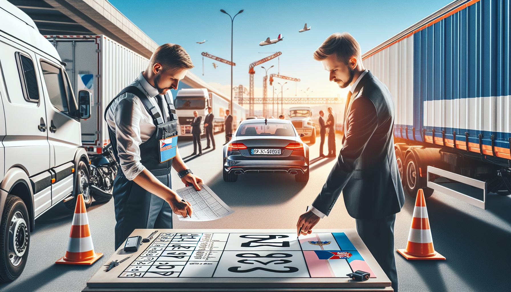 Jak správně nalepit papírovou převozní značku?