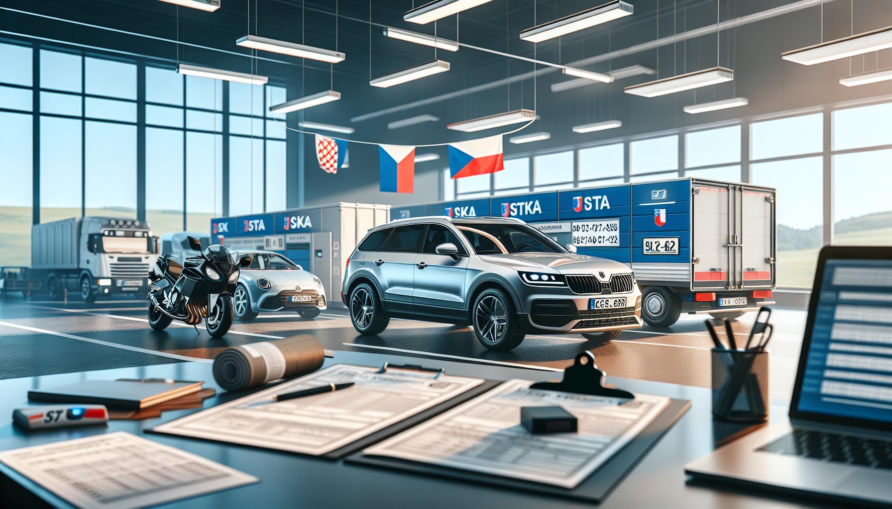 Jak správně používat převozní značky na vozidle