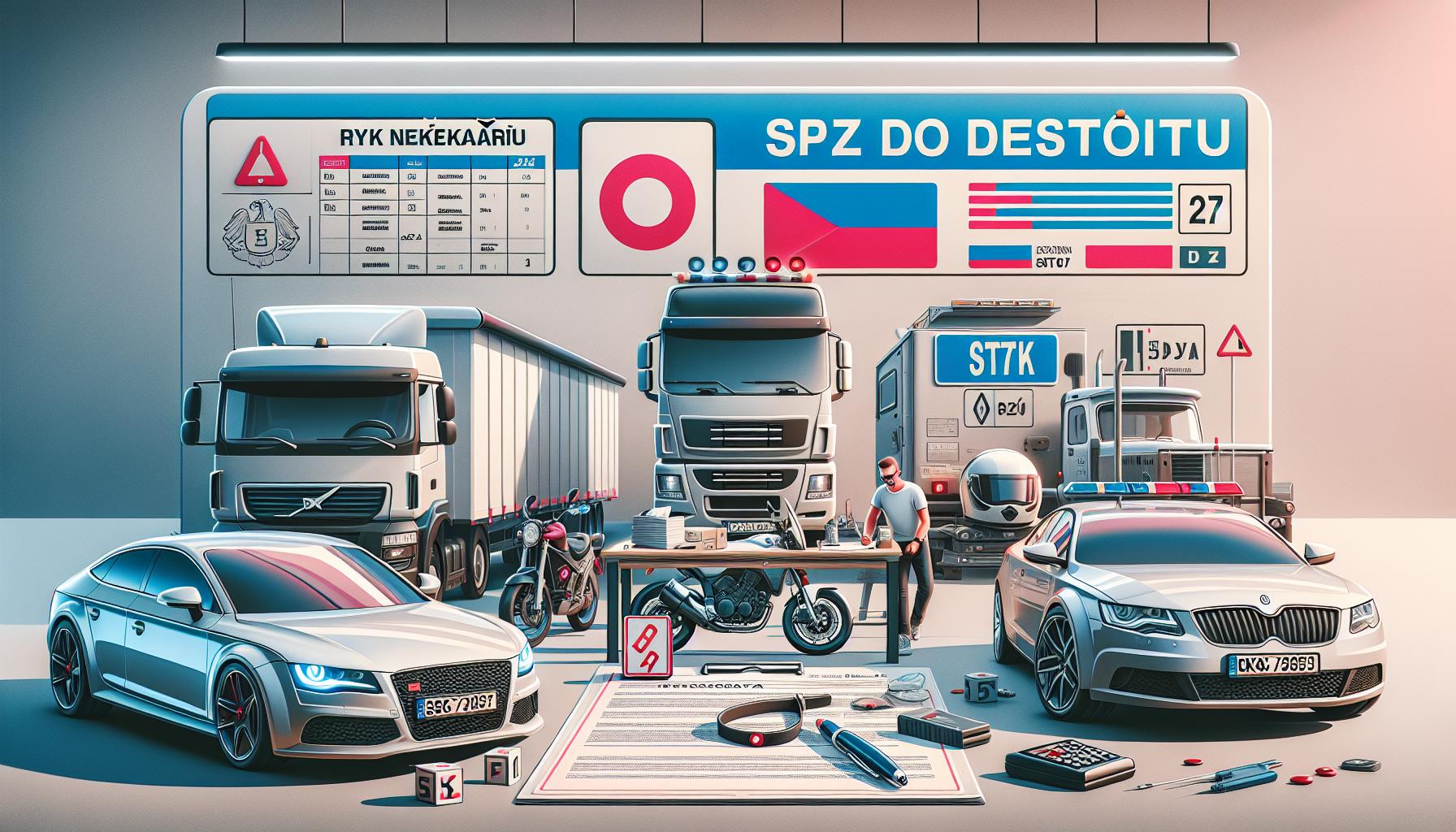 Jak dát SPZ do depozitu: Rychlý návod krok za krokem