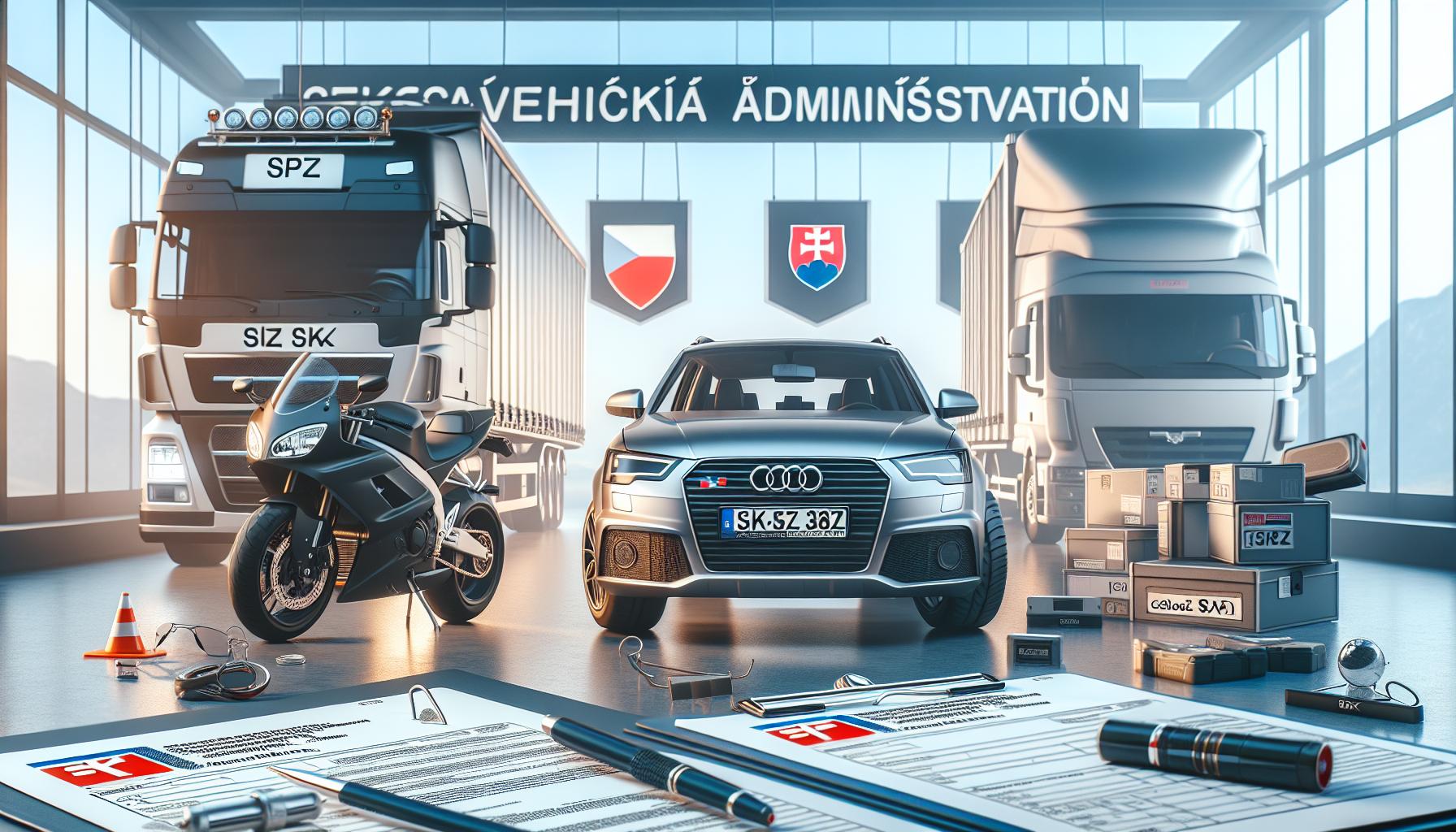 Jak vyřídit převozní značky do Slovenska? Snadno a rychle