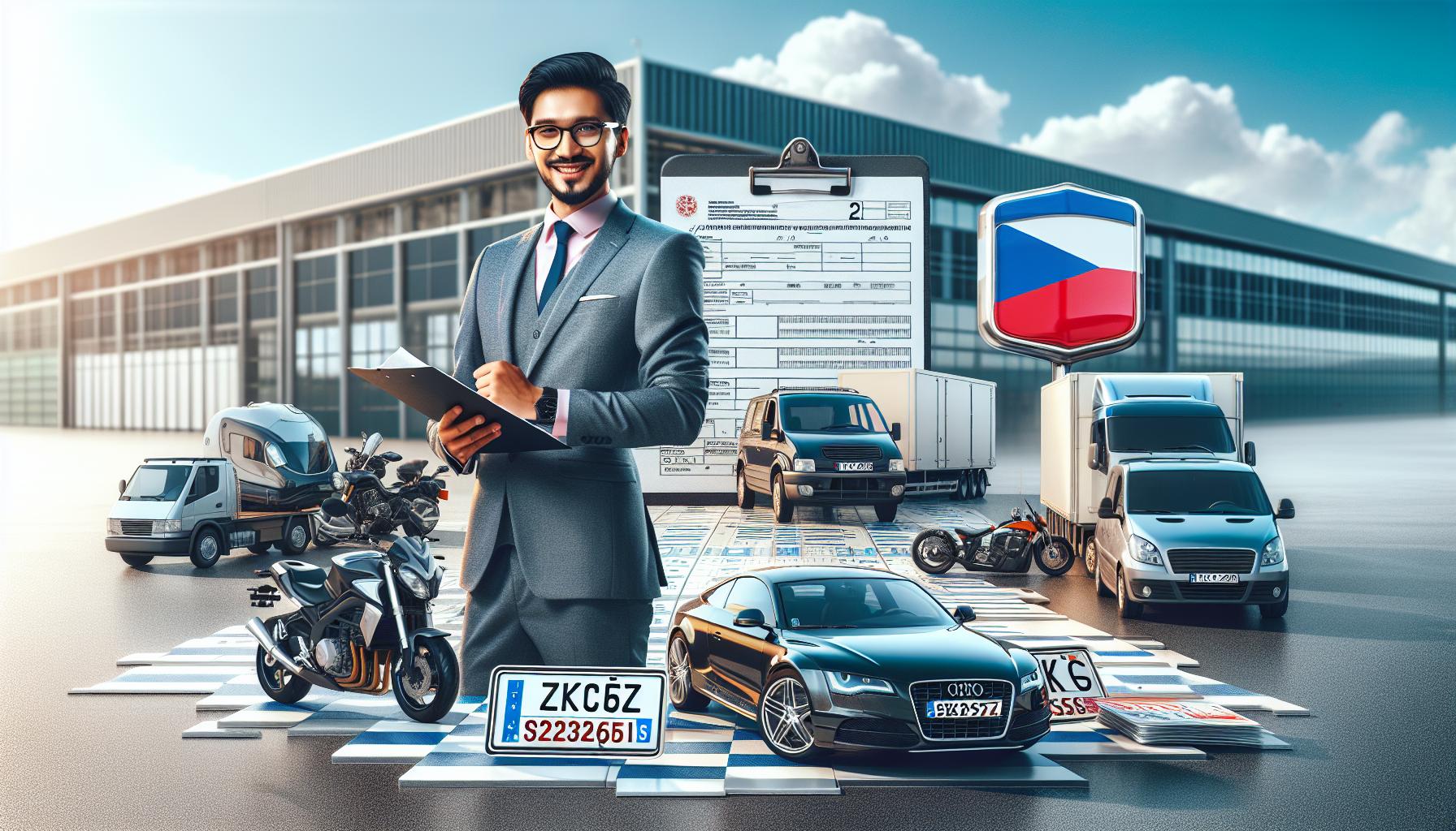 Jak získat dálniční známku pro auto s převozní značkou