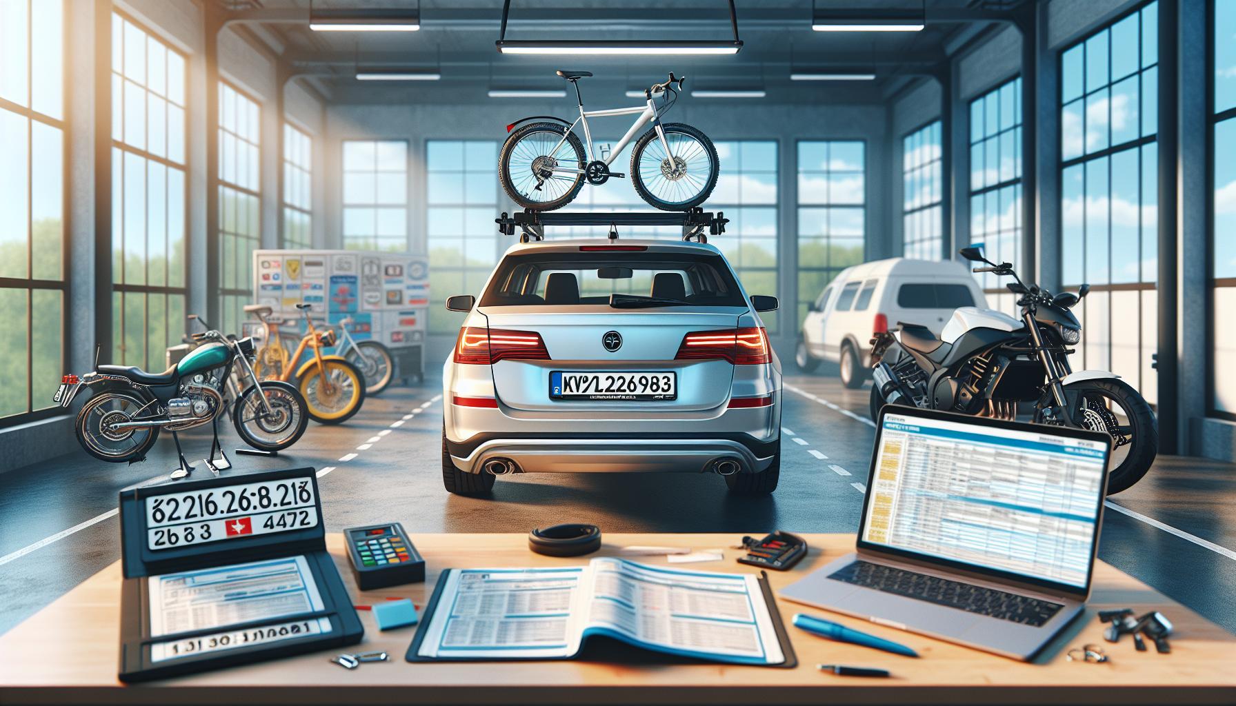 Jak získat SPZ na nosič kol: Třetí značka pro cyklonosič