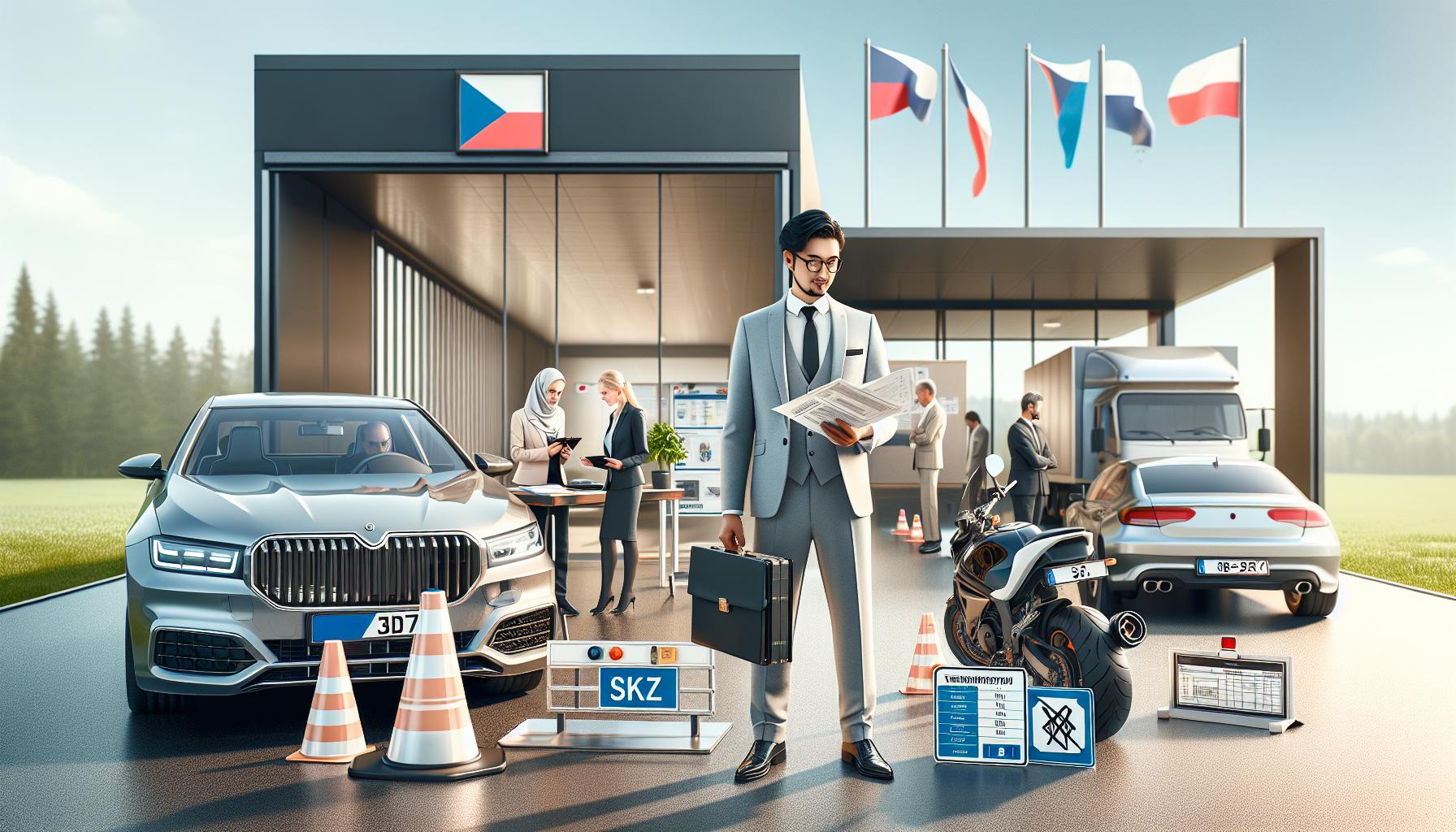 Kde se podává žádost o nové SPZ?