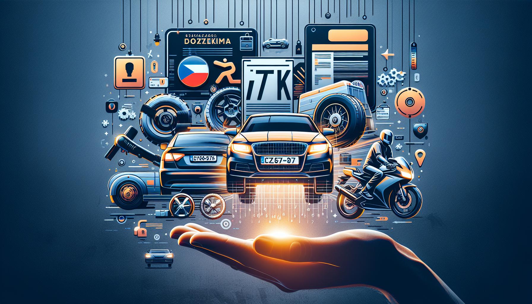 Kroky pro registraci vozidla a SPZ