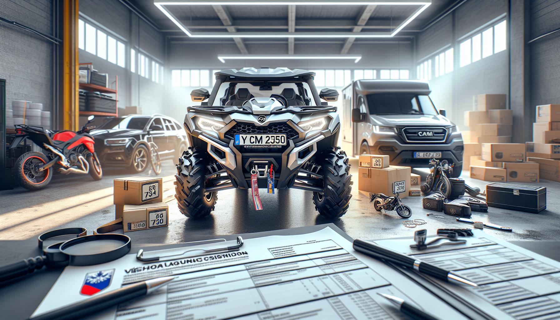 Krok-za-krokem: Jak zaregistrovat Can Am Outlander 450