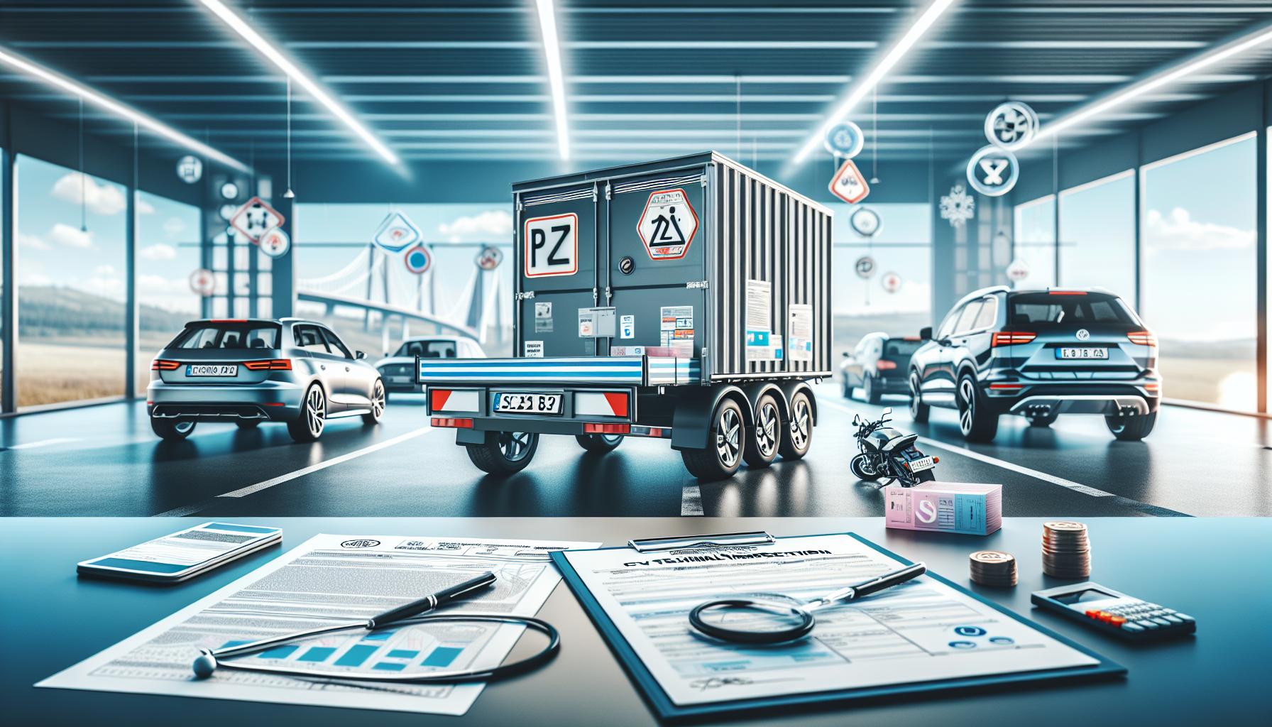 Co musí mít přívěsný vozík na STK? Kontrolní seznam pro schválení