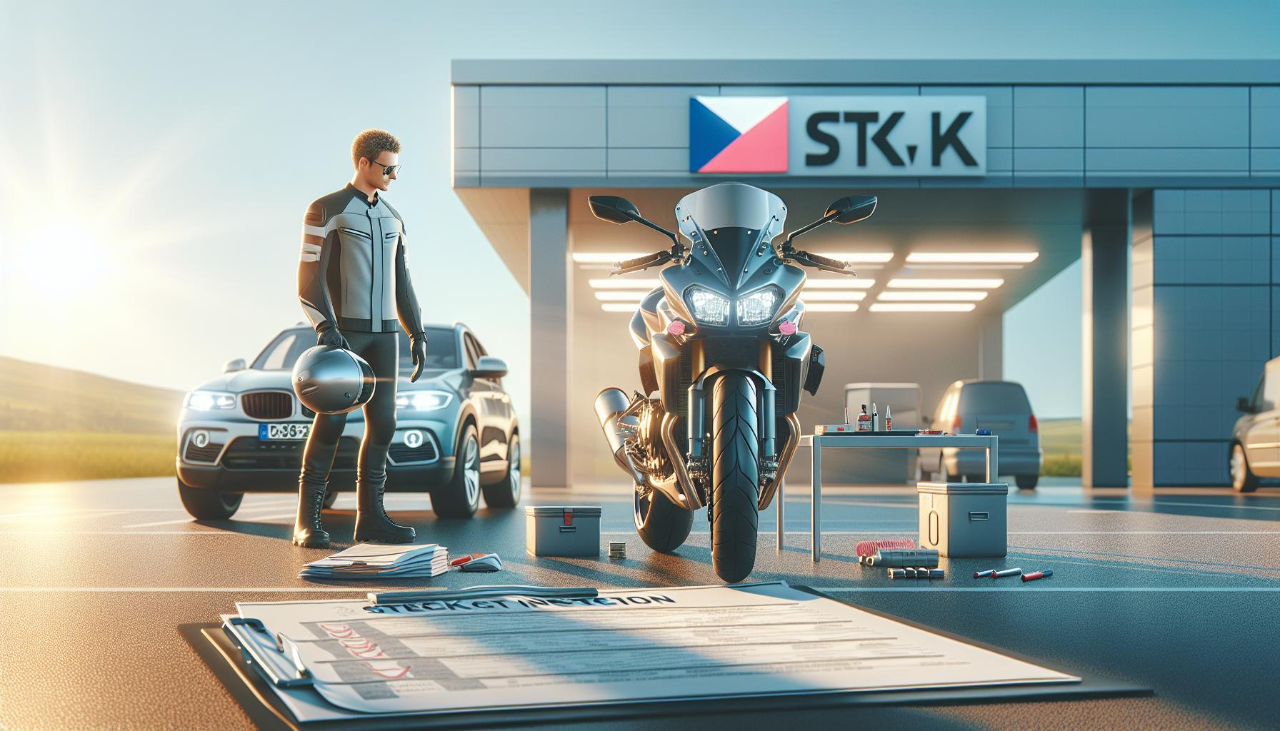 Co musím mít na STK motorky? Rychlý průvodce pro motorkáře