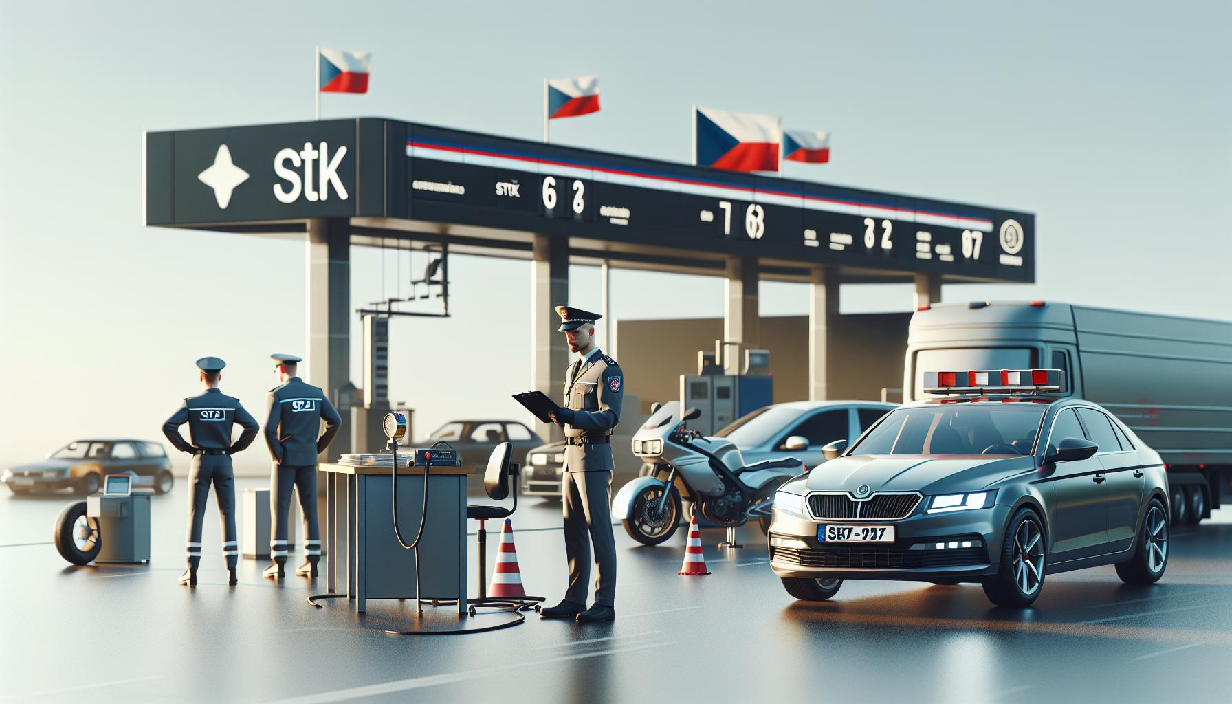 Požadavky na technickou kontrolu vozidla (STK)