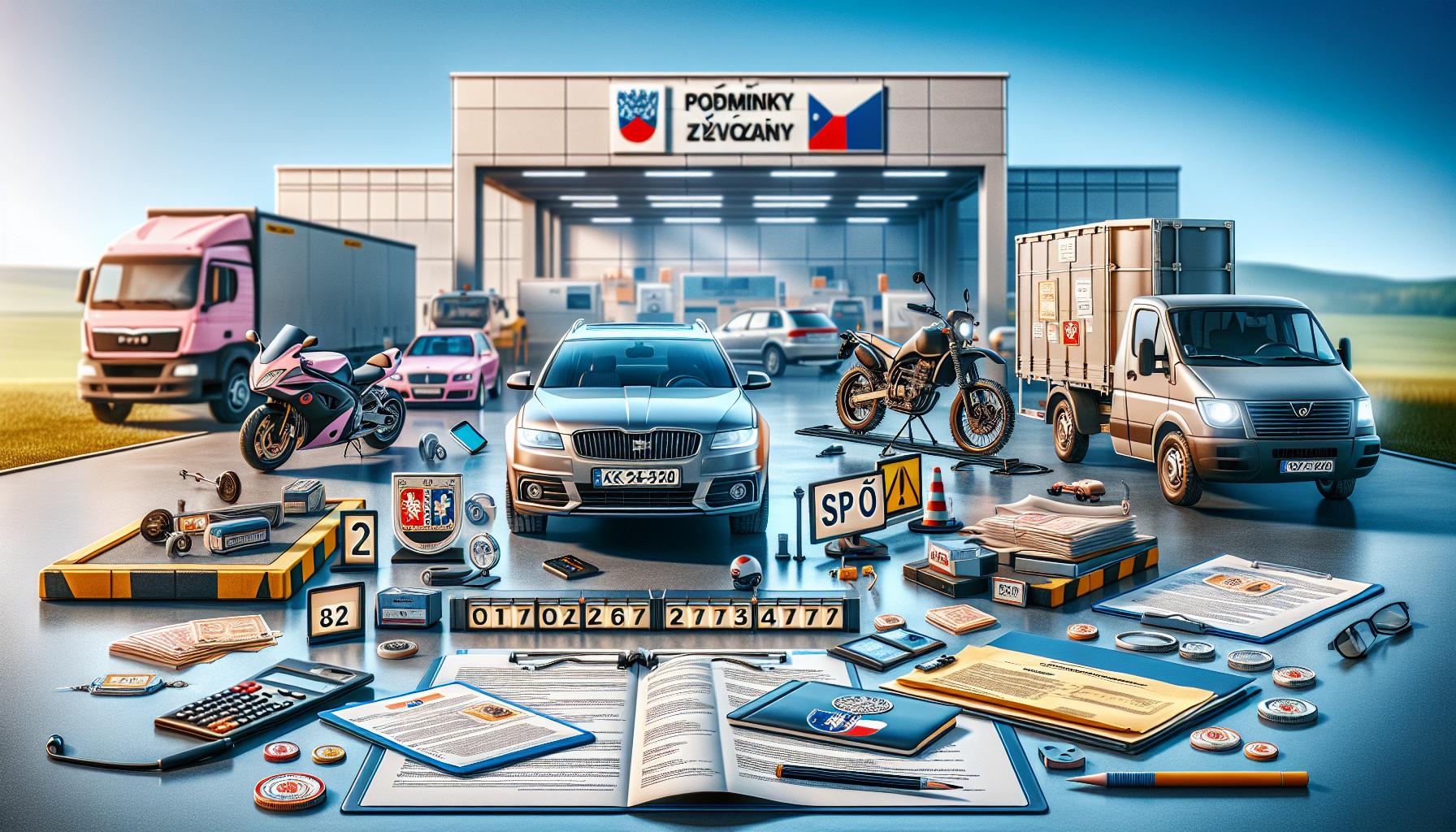 Podmínky pro získání převozní značky