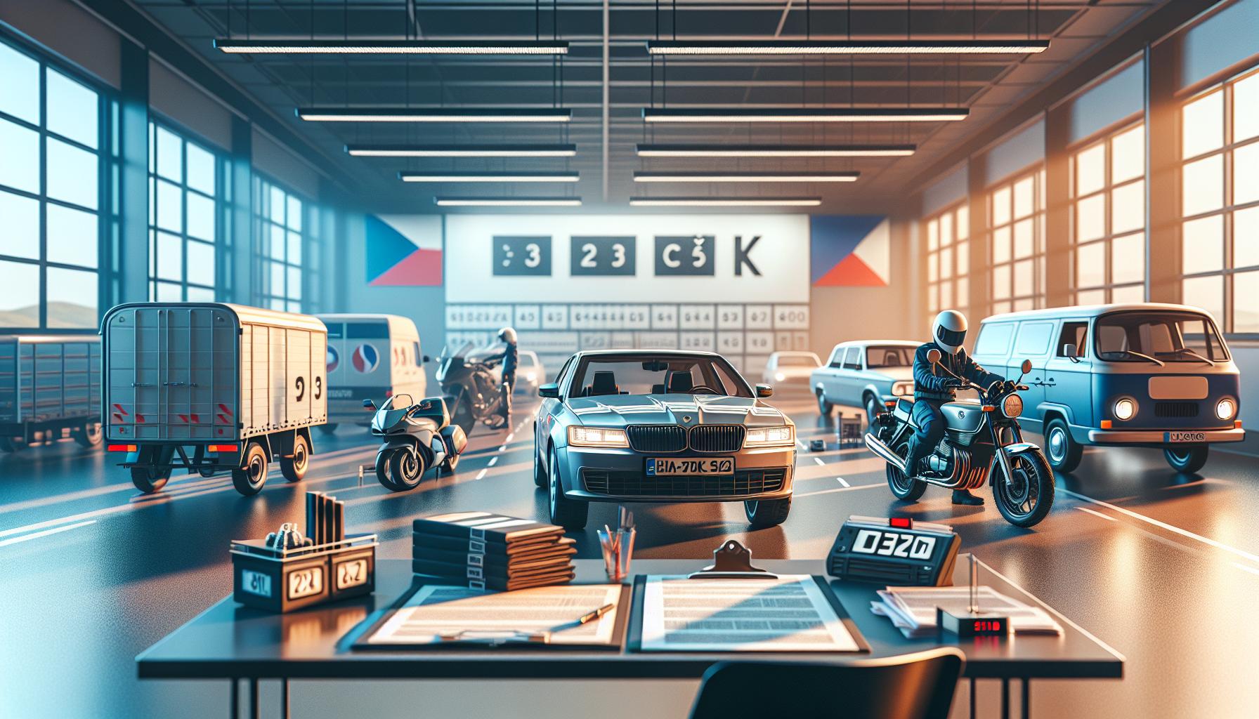 Poplatky spojené se změnou SPZ