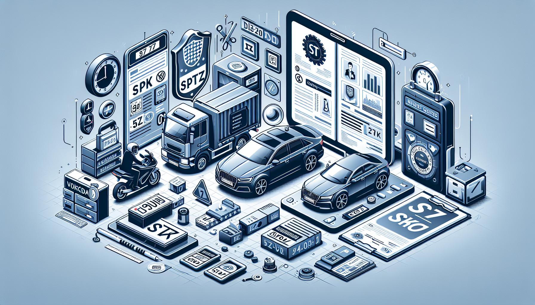 Postup krok za krokem: Jak si vyřídit převozní značky