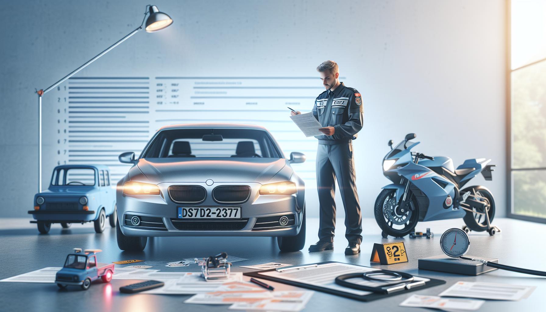 Postup registrace vozu s převozní značkou