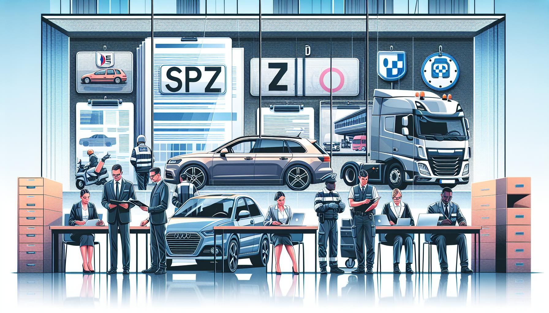 Potřebné dokumenty pro získání SPZ