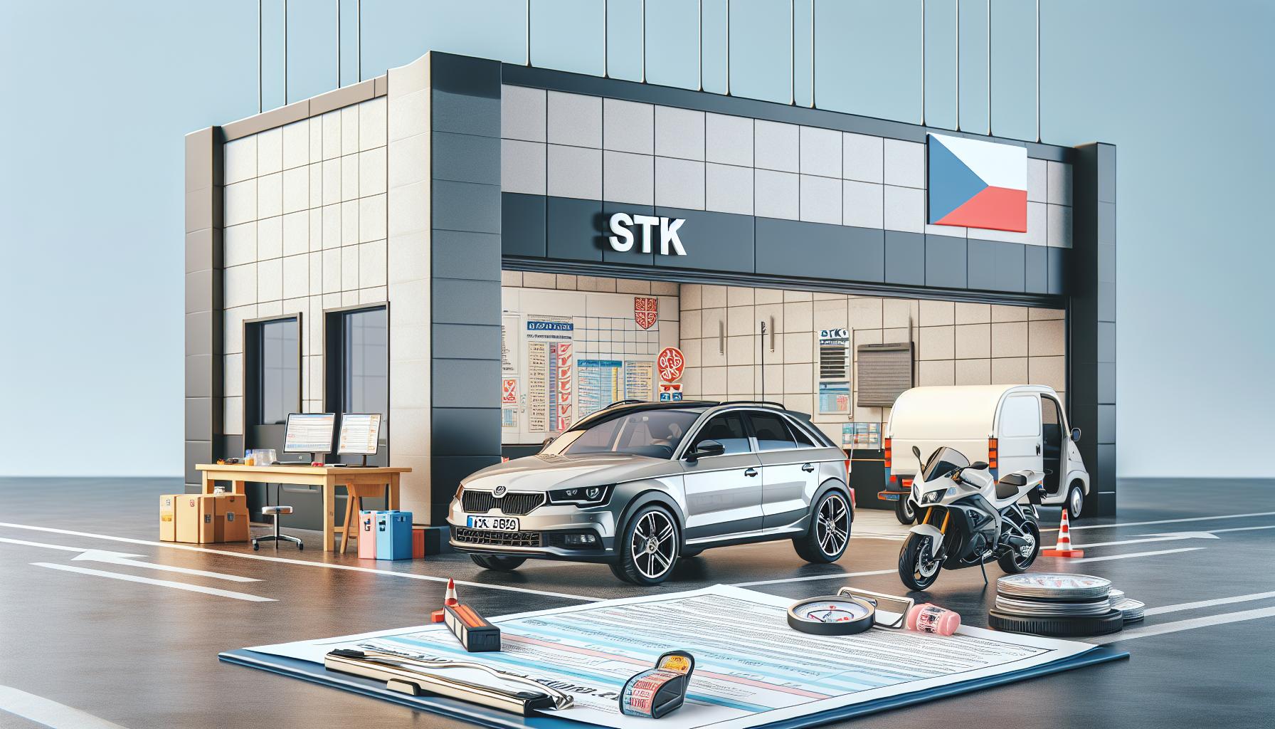 Seznam povinného vybavení pro STK