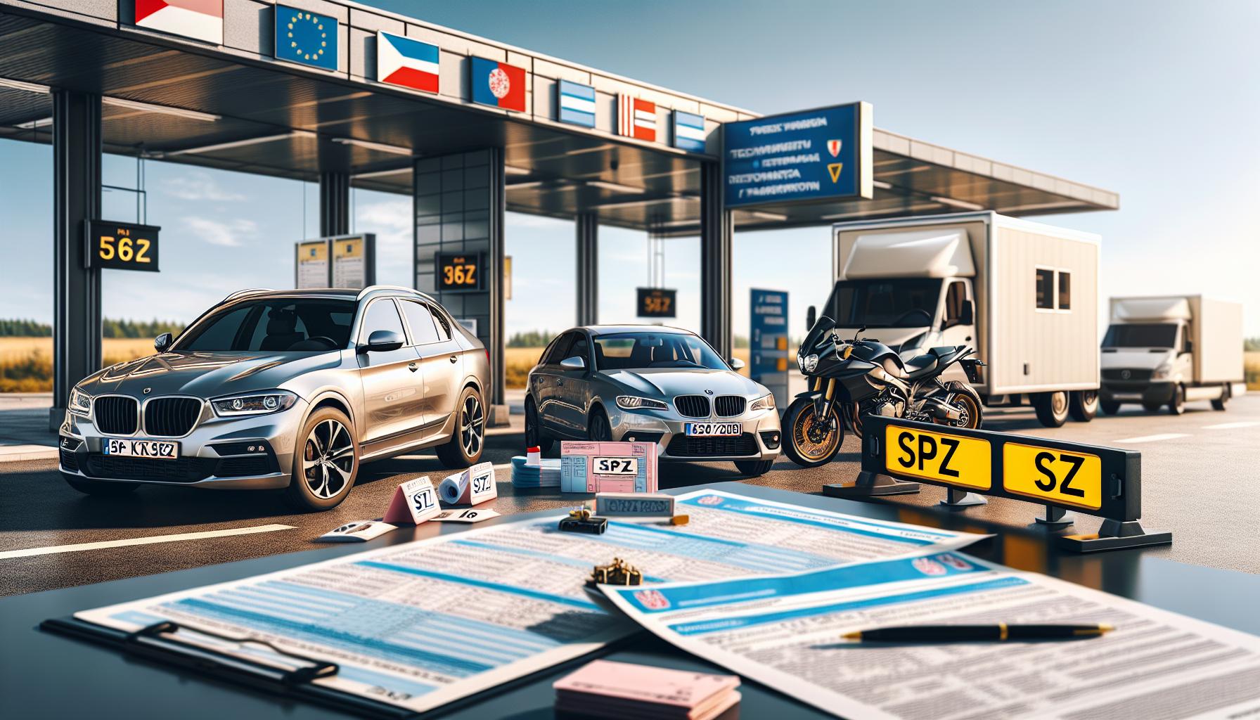 Výhody použití žluté převozní značky při převozu vozidla