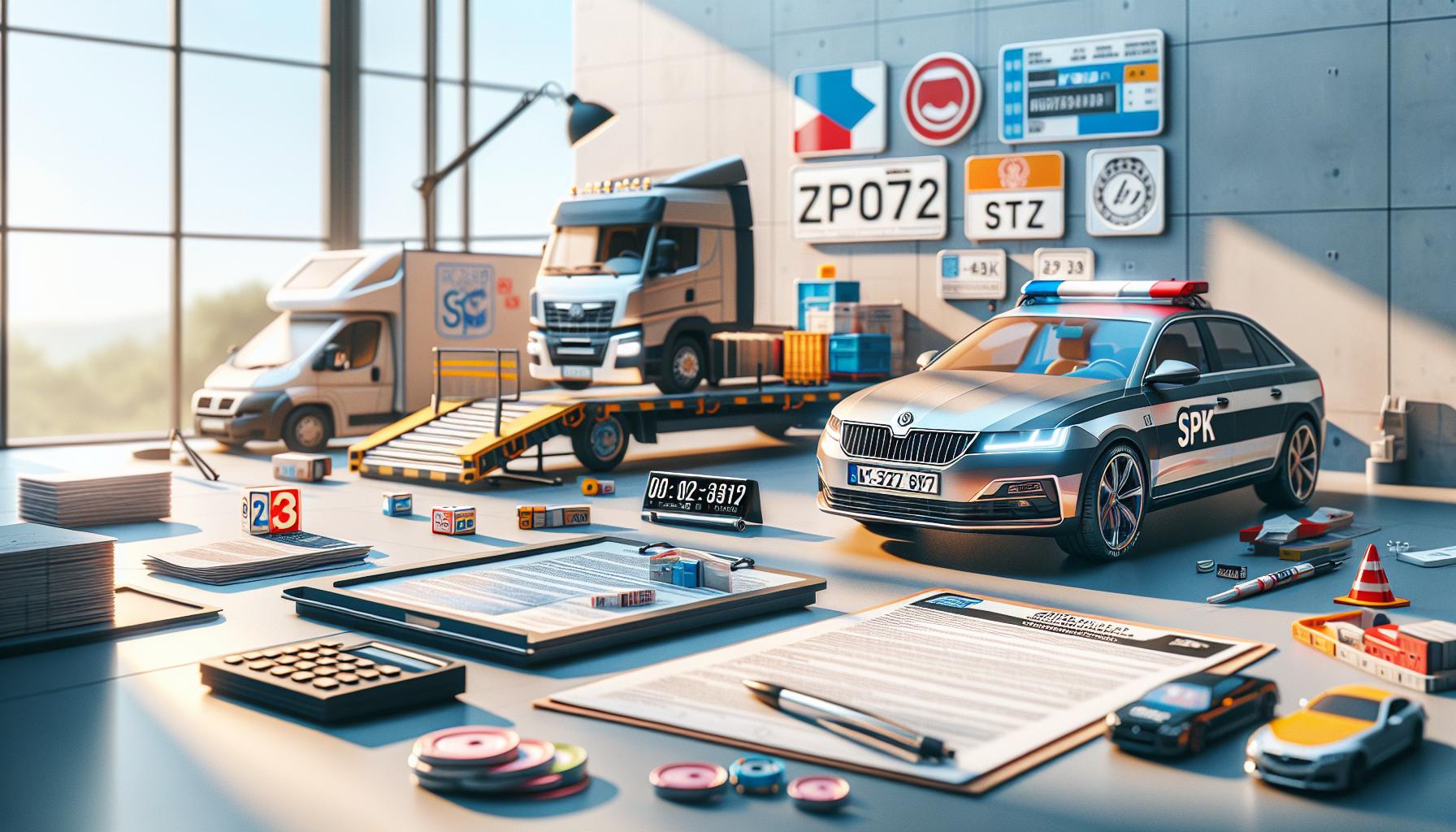 Základní pravidla pro jízdu s převozní značkou